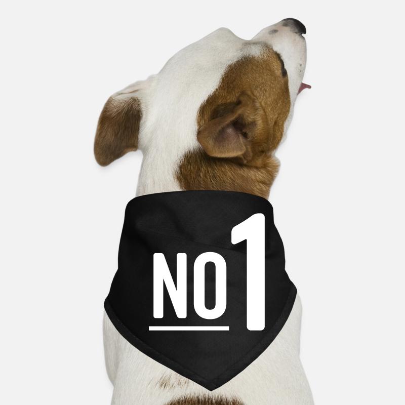 No 1 - Nummer eins Hunde-Bandana