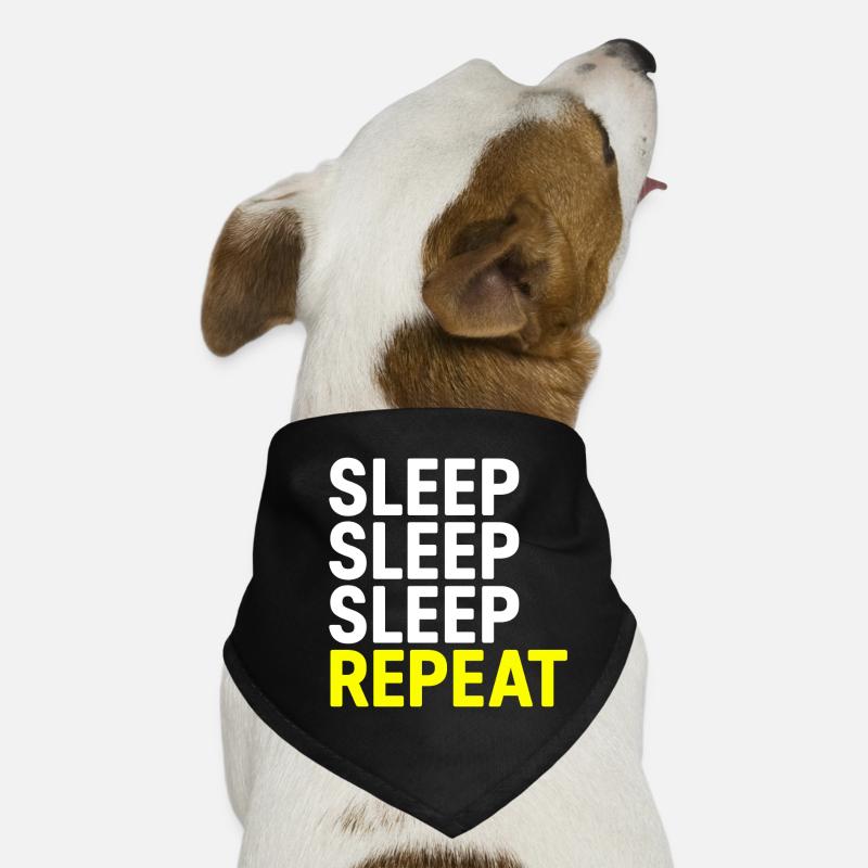 Sleep Sleep Sleep Repeat Dog Bandana