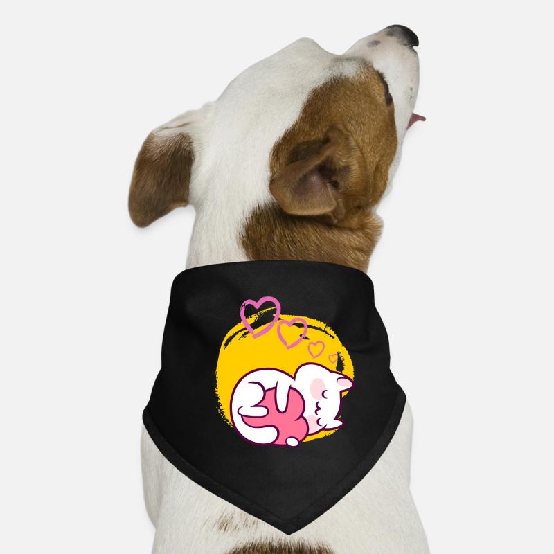 Chats, chat, amants de chat, propriétaire de chat Bandana pour chien