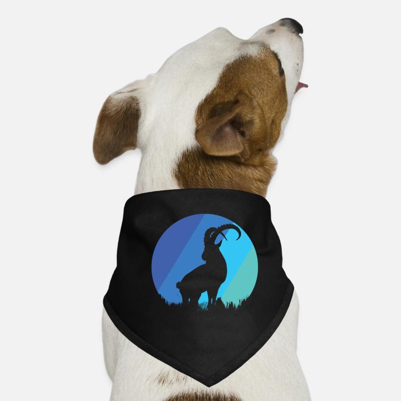 Steinbock Hunde-Bandana