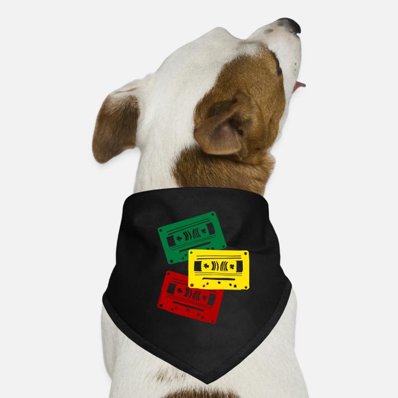 Cassette Colors Trio Bandana pour chien