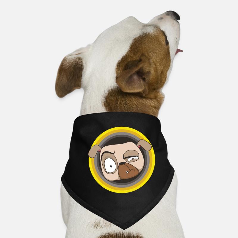 Don't Panic | The Pug is at the start | Pug Show Dog Bandana