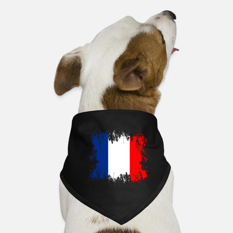 Frankreich - Frankreich Hunde-Bandana