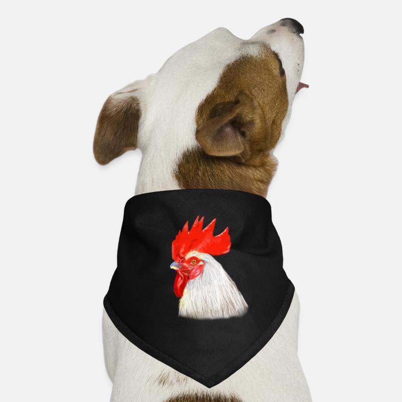 Illustration de jeu de couleur de tête Bandana pour chien