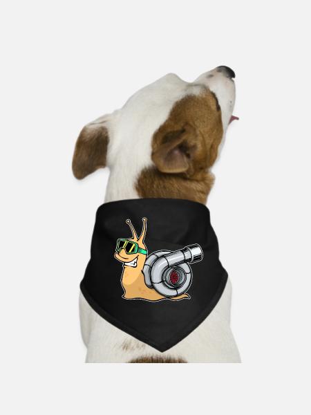 Car Mechanic Car Lovers Cool Car Drivers - Dog Bandana - black - Front