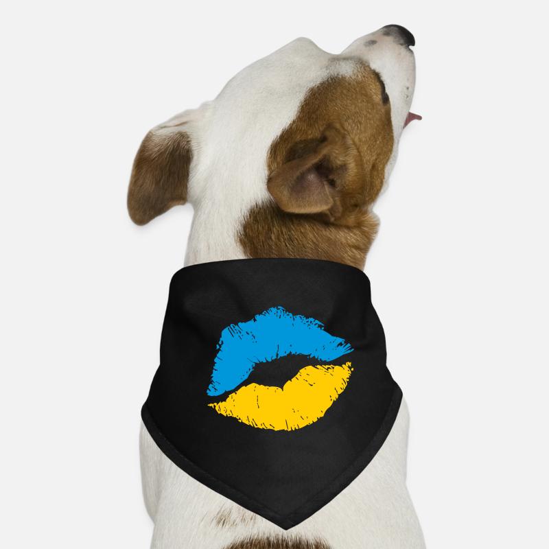 SAVE UKRAINE Ukrainian flag Dog Bandana