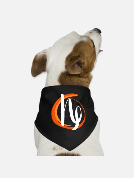 Esoteric Horoscope Capricorn Superstition Constellation - Dog Bandana - black - Front