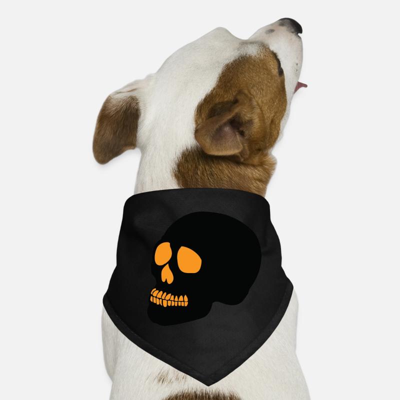 Crâne Halloween 2 Bandana pour chien