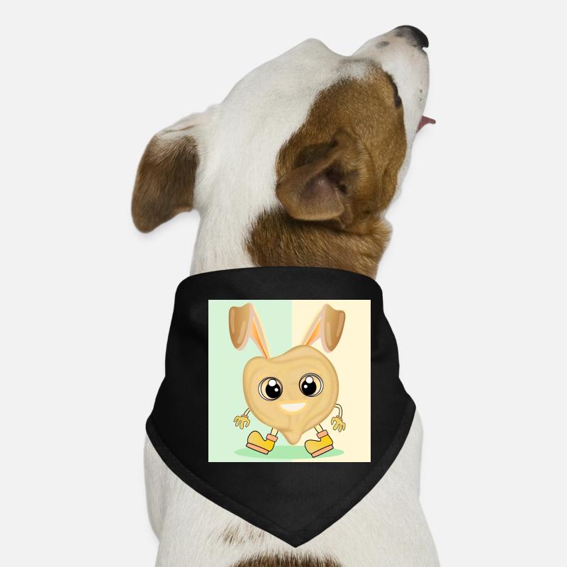Lapin de Pâques aux pois chiches Bandana pour chien