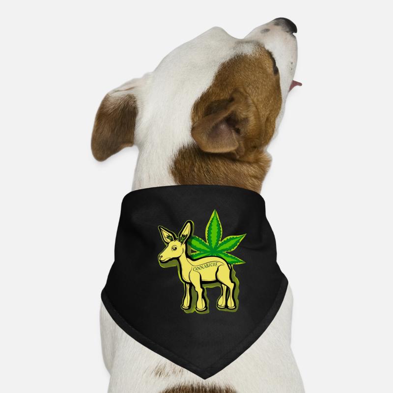 Cannabiche 05 mit Tippfehler Hunde-Bandana