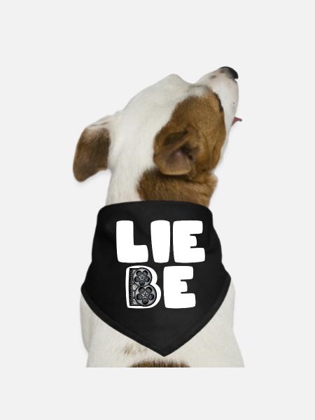 Filme Movies Spruch Kinoabend Filmabend Serien - Hunde-Bandana - Schwarz - Vorne