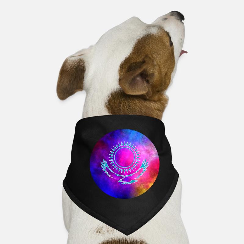 Kazakhstan Galaxy Cadeau Bandana pour chien