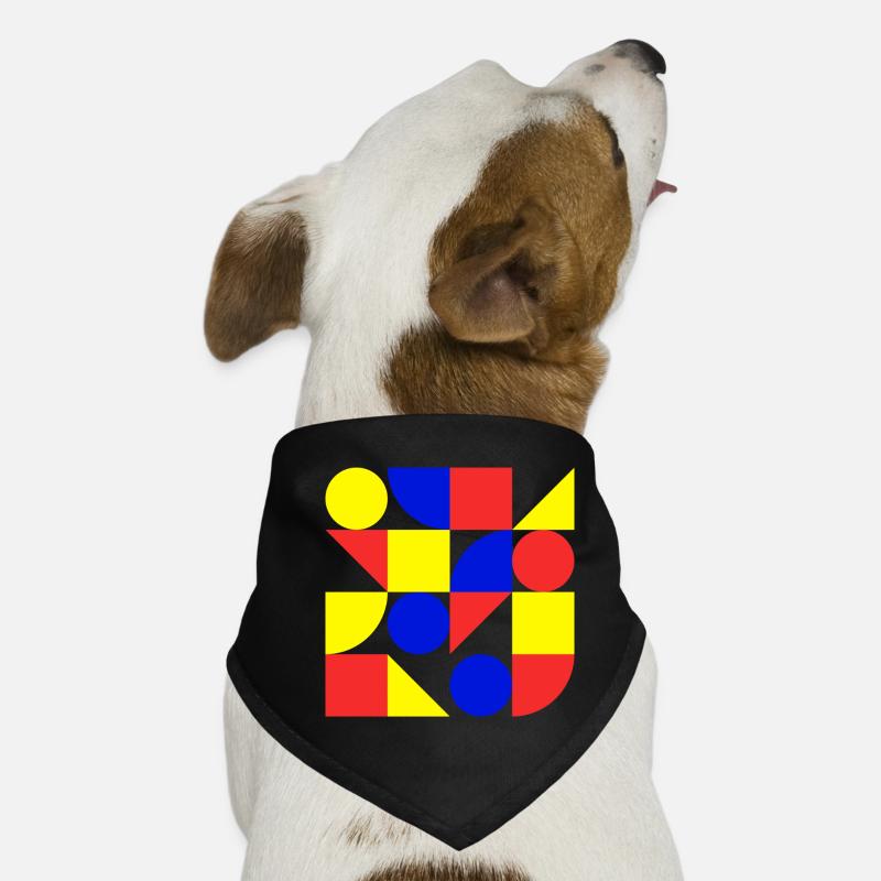 form, geometry, art, Bauhaus Dog Bandana