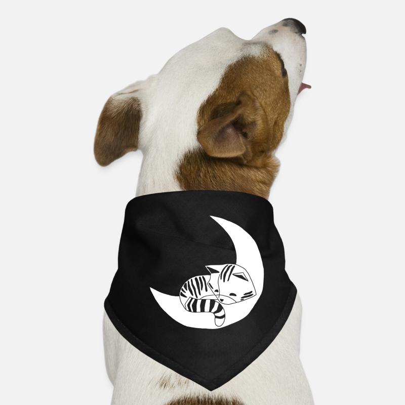 Whimsical kitten Dog Bandana