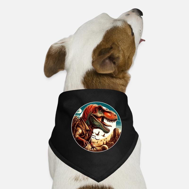 Dinosaure Bandana pour chien