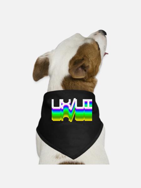 Scripting Code Developer Computer Science Web Developer - Dog Bandana - black - Front