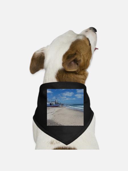 JensJensen - Hunde-Bandana - Schwarz - Vorne