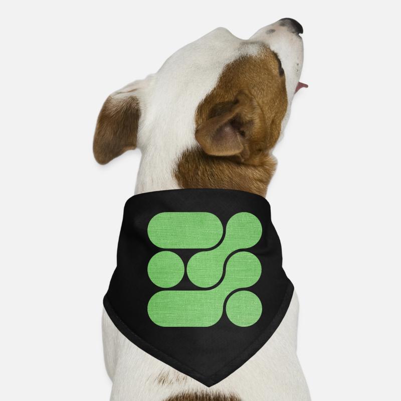OCHOOO - VERT Bandana pour chien