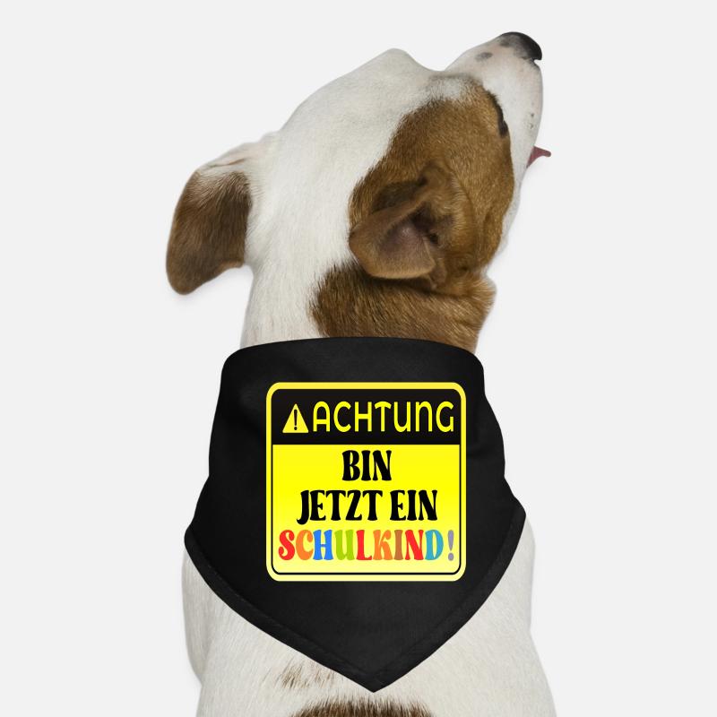 EINSCHULUNG SCHULKIND GRUNDSCHULE Hunde-Bandana