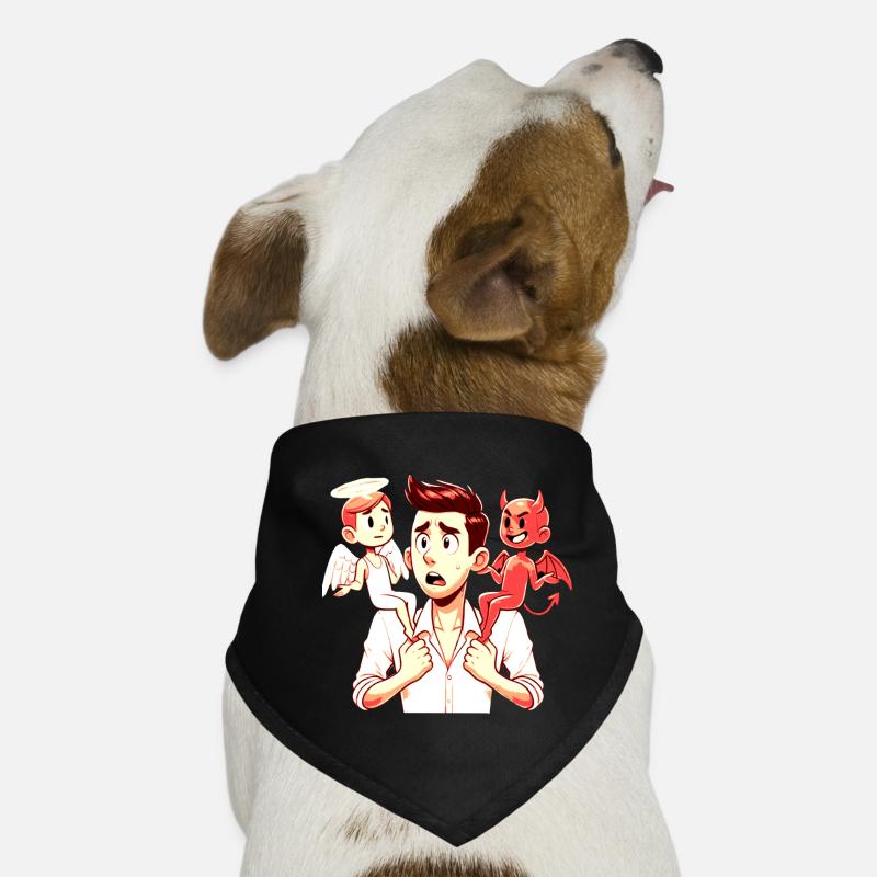Torn the voice of conscience Dog Bandana