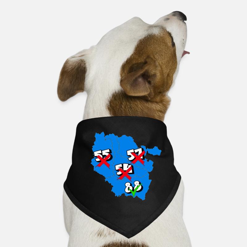 Region Lothringen Hunde-Bandana