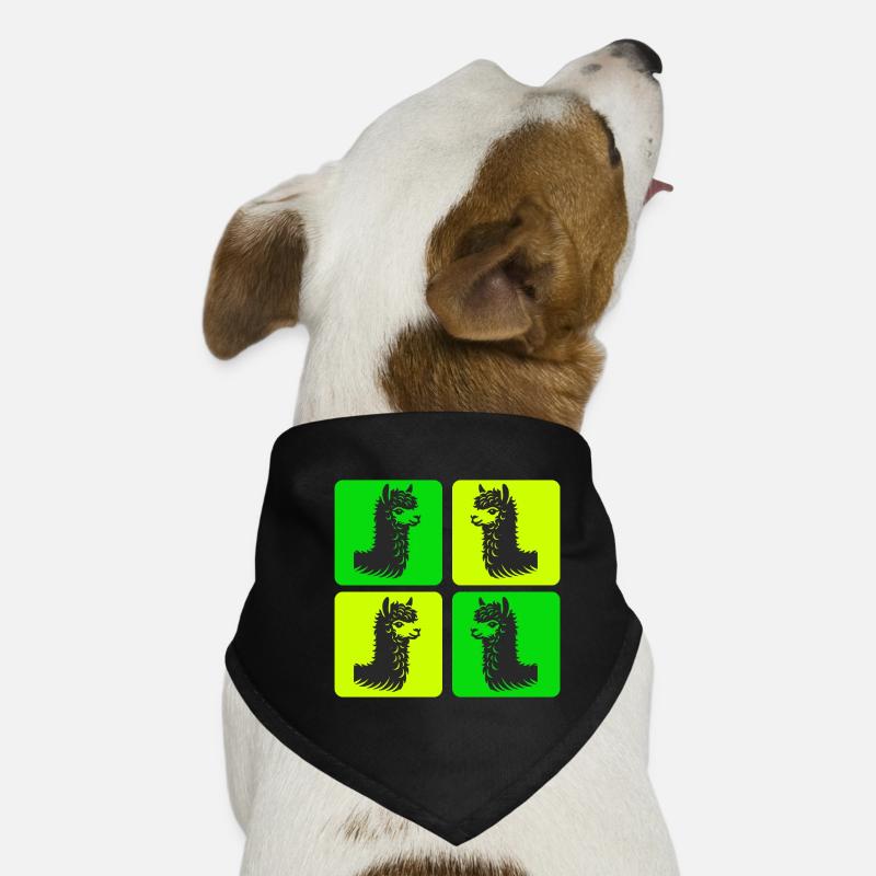 Ambiance alpaga Bandana pour chien