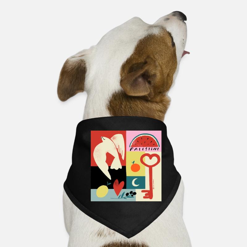 All Things Palestine Dog Bandana