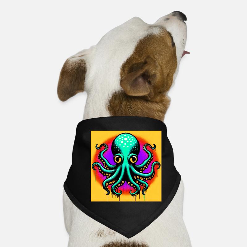 Pieuvre Bandana pour chien