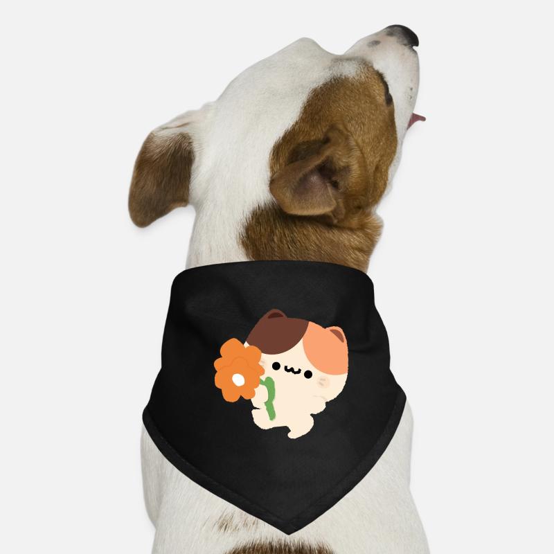Romantic Tortie Cat Dog Bandana