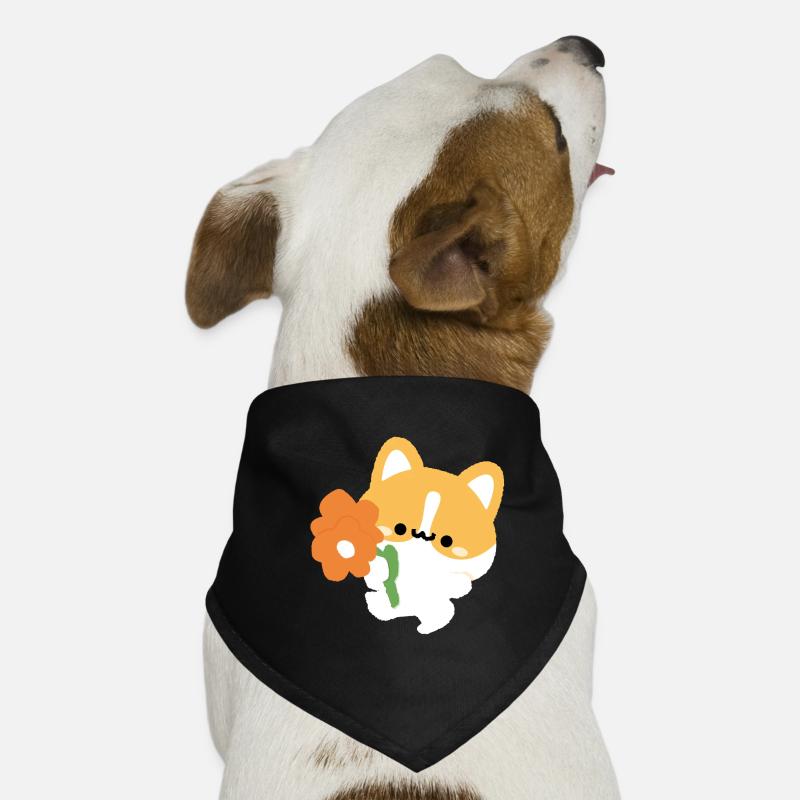 Romantic Corgi Dog Bandana