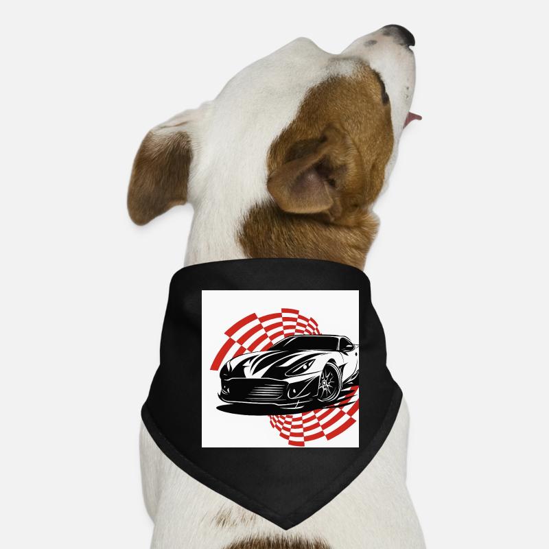 A sports car with a dynamic style Dog Bandana