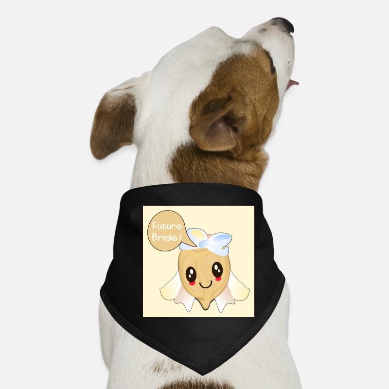 Kawaii Future Bride Kichererbse Hunde-Bandana