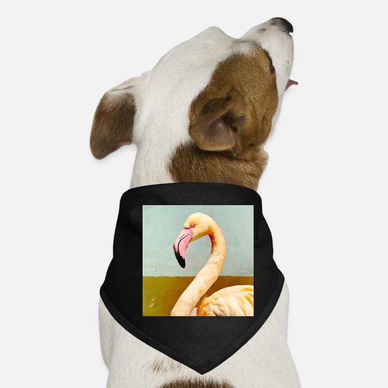 Flamant Bandana pour chien