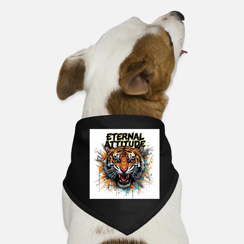 Eternal Tiger Pose Dog Bandana