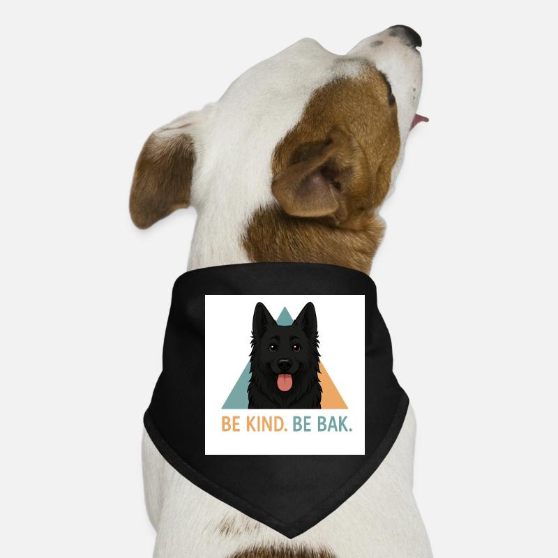 Be Kind Be Bak Hundedesign Hunde-Bandana