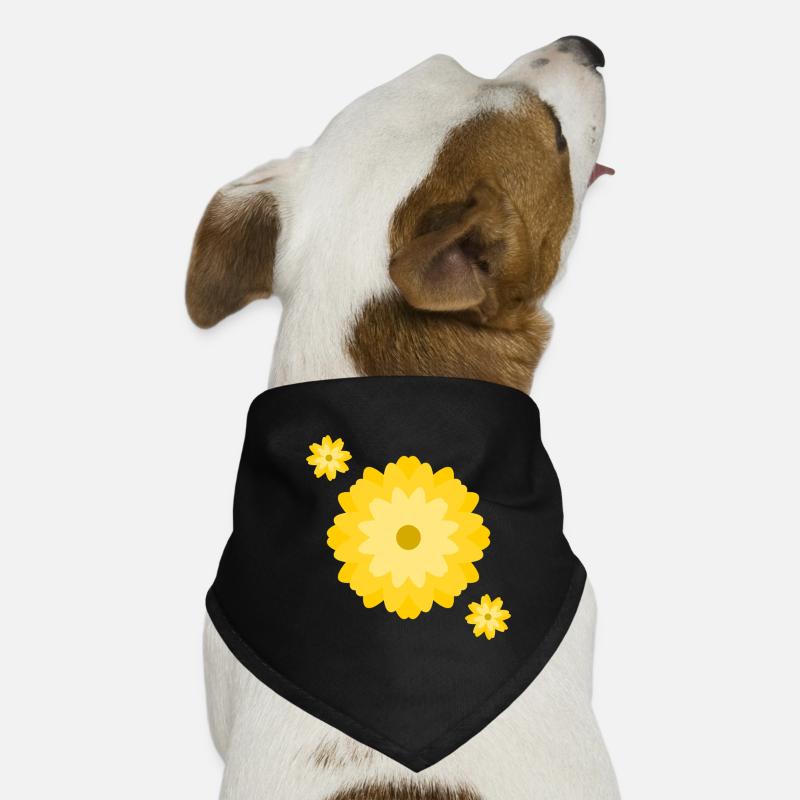 Explosion de marguerite ensoleillée Bandana pour chien
