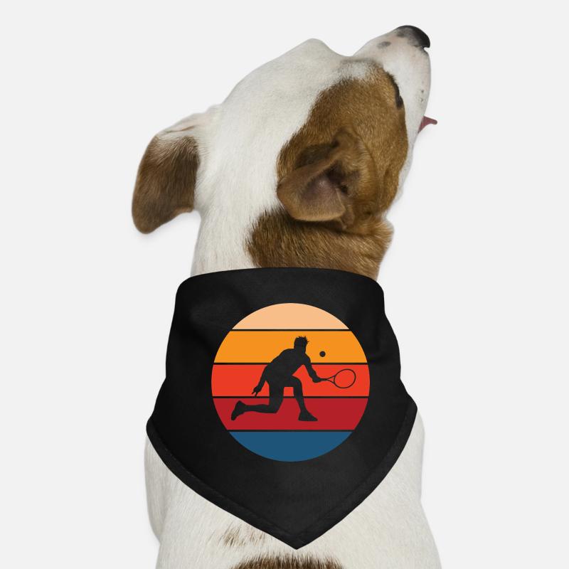 Tennis Hunde-Bandana