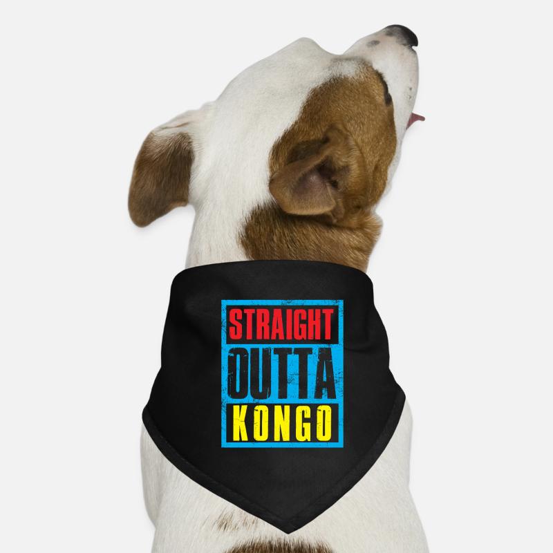 Directement sorti du Congo Bandana pour chien