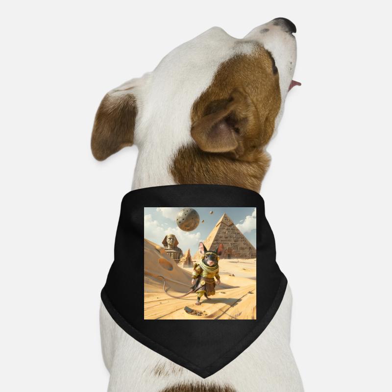 Adventurous Rat in Egypt Dog Bandana