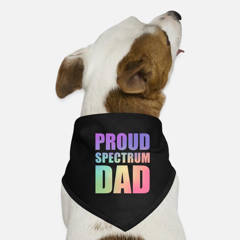 Proud Spectrum Dad Dog Bandana