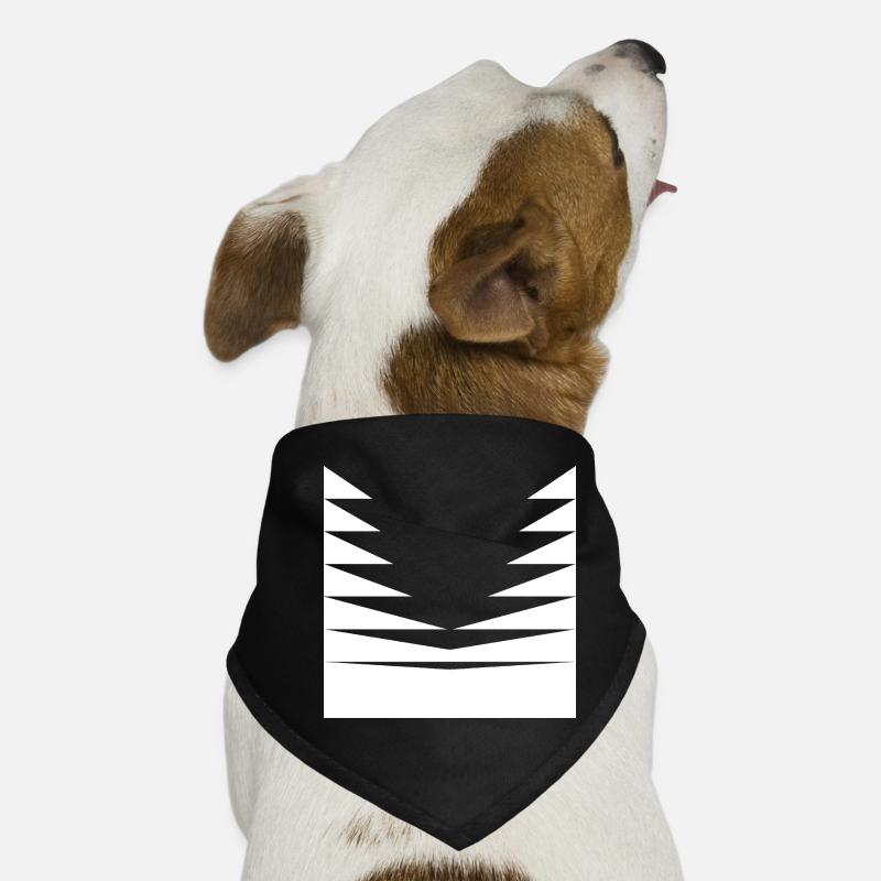 Triangles Pattern design Dog Bandana