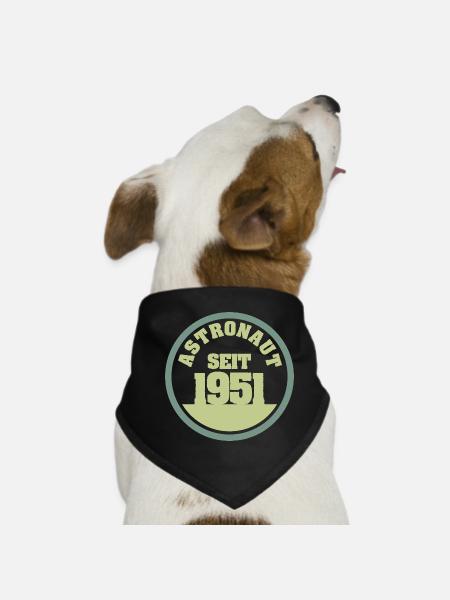 1951 - Bandana pour chien - noir - Devant