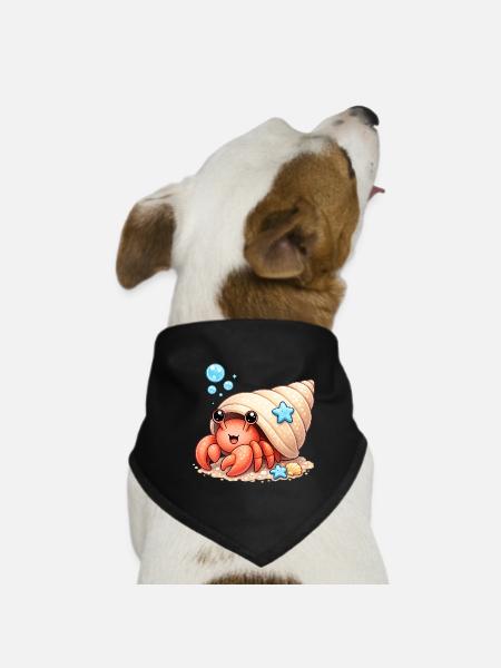 Cancer - Dog Bandana - black - Front