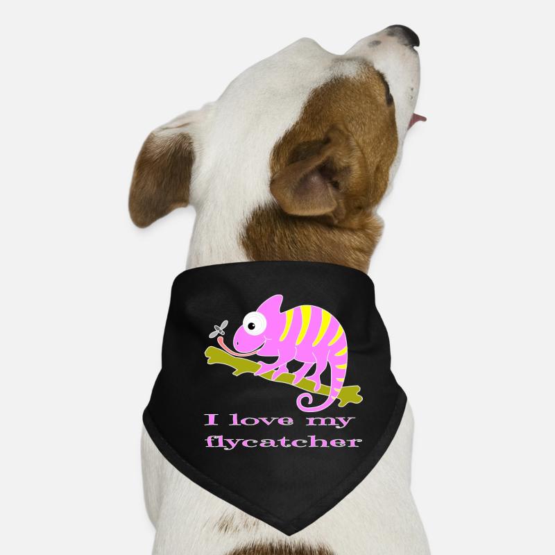 Chamaeleon tier Hunde-Bandana