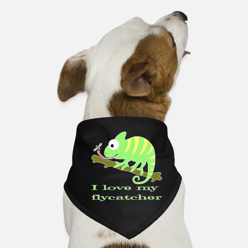Animal caméléon Bandana pour chien