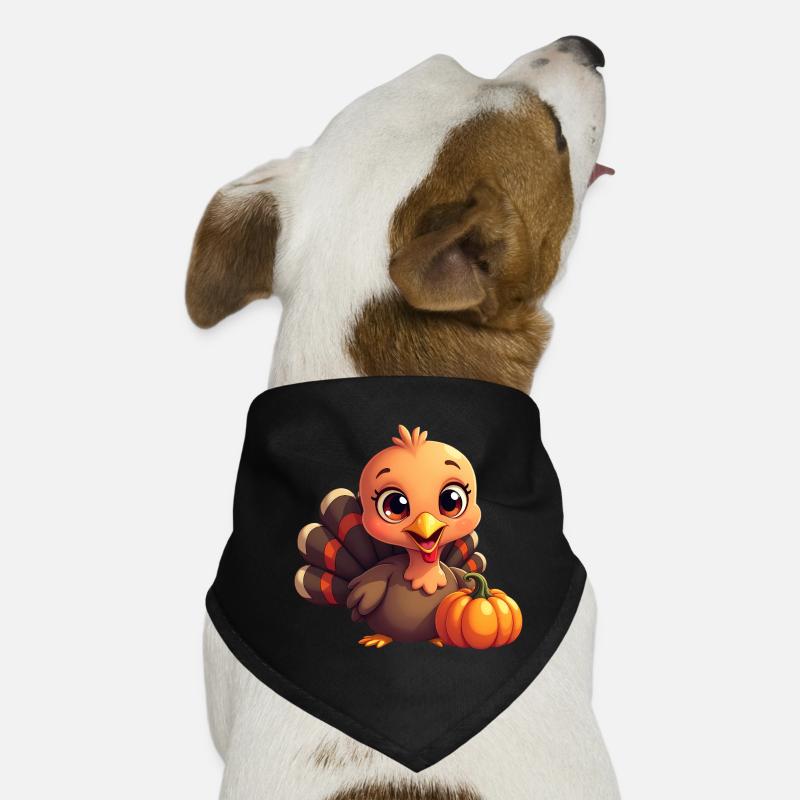 Bébé dinde de Thanksgiving Bandana pour chien