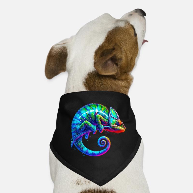 Caméléon Bandana pour chien