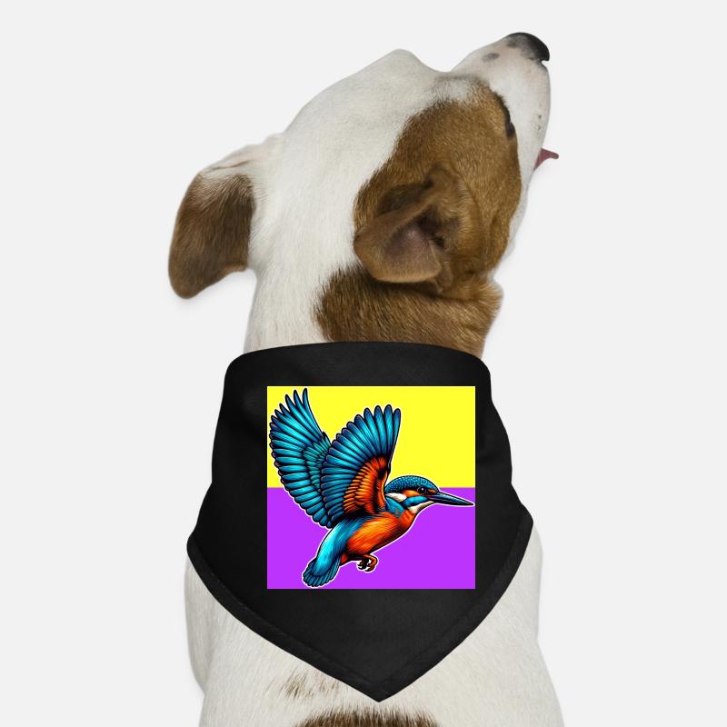 martin-pêcheur Bandana pour chien