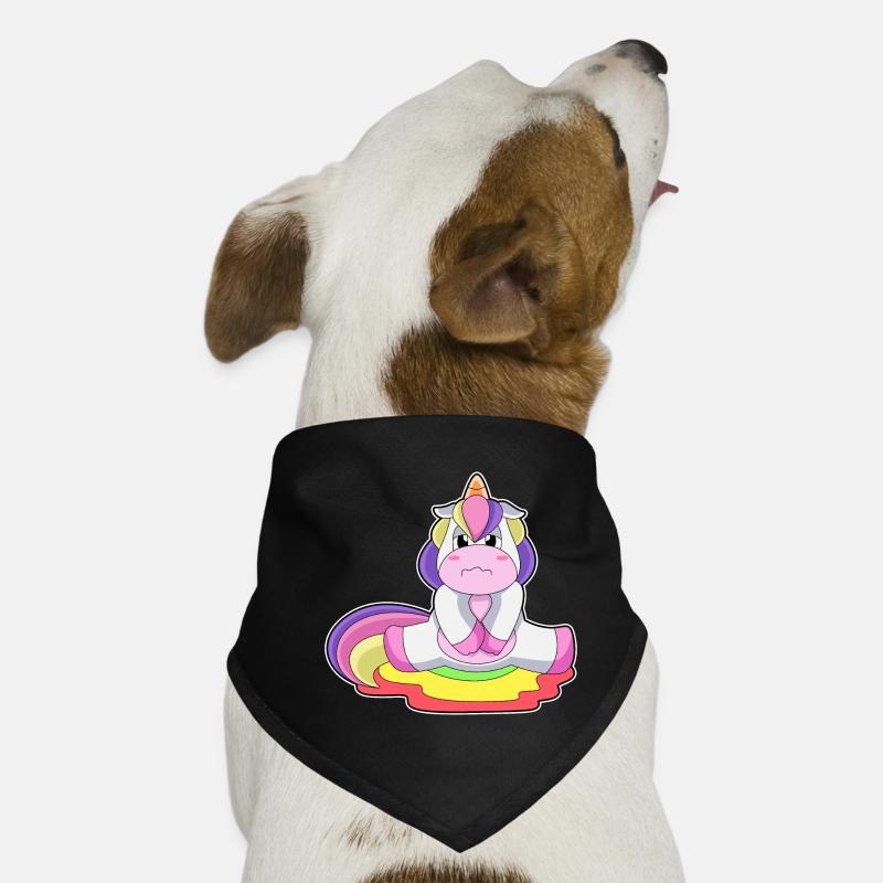 Toilettes licorne Bandana pour chien