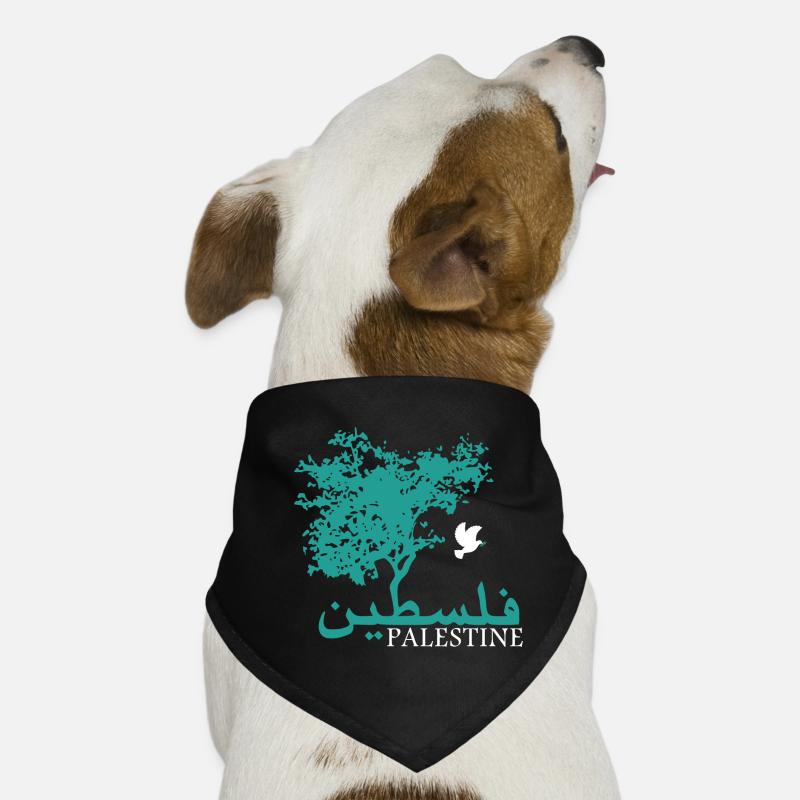 Olivier Paix Palestine Bandana pour chien
